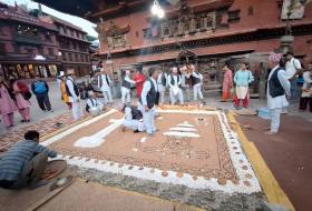 शताब्दीऔँ पुरानो ब्रह्मा मन्दिर उत्खनन् गरी पुनर्निर्माण